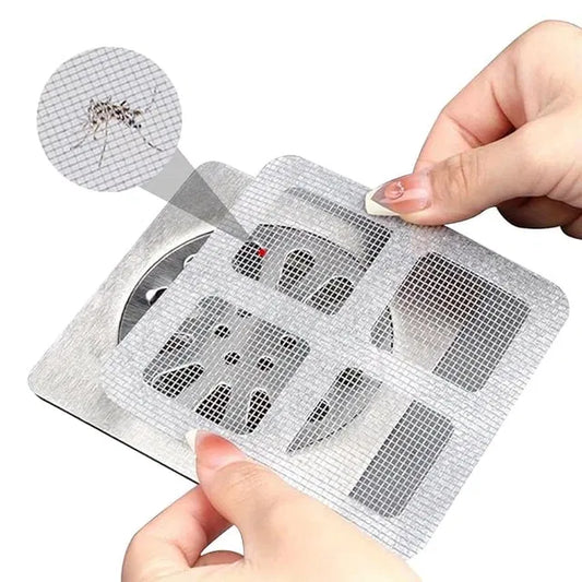 20Pack Drain Hair Catcher Waterproof Mesh for Bathroom
